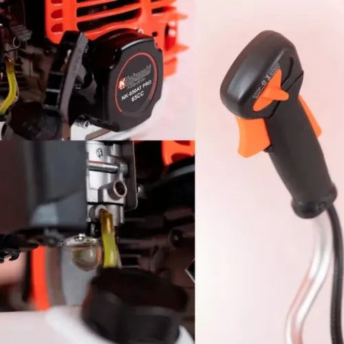 Roçadeira Corta Grama 52cc, 2 Tempos, Potência 1.8HP