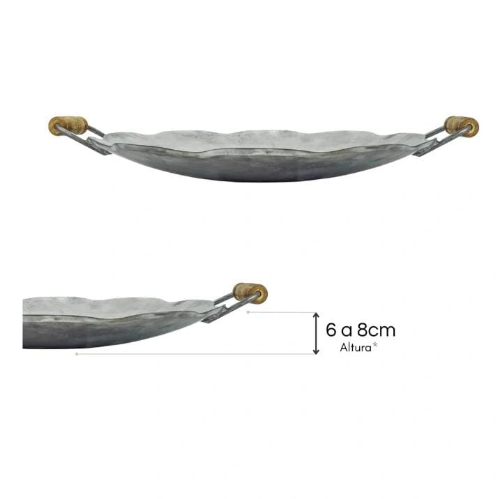 Tacho de Arado 77cm Original Aço Carbono